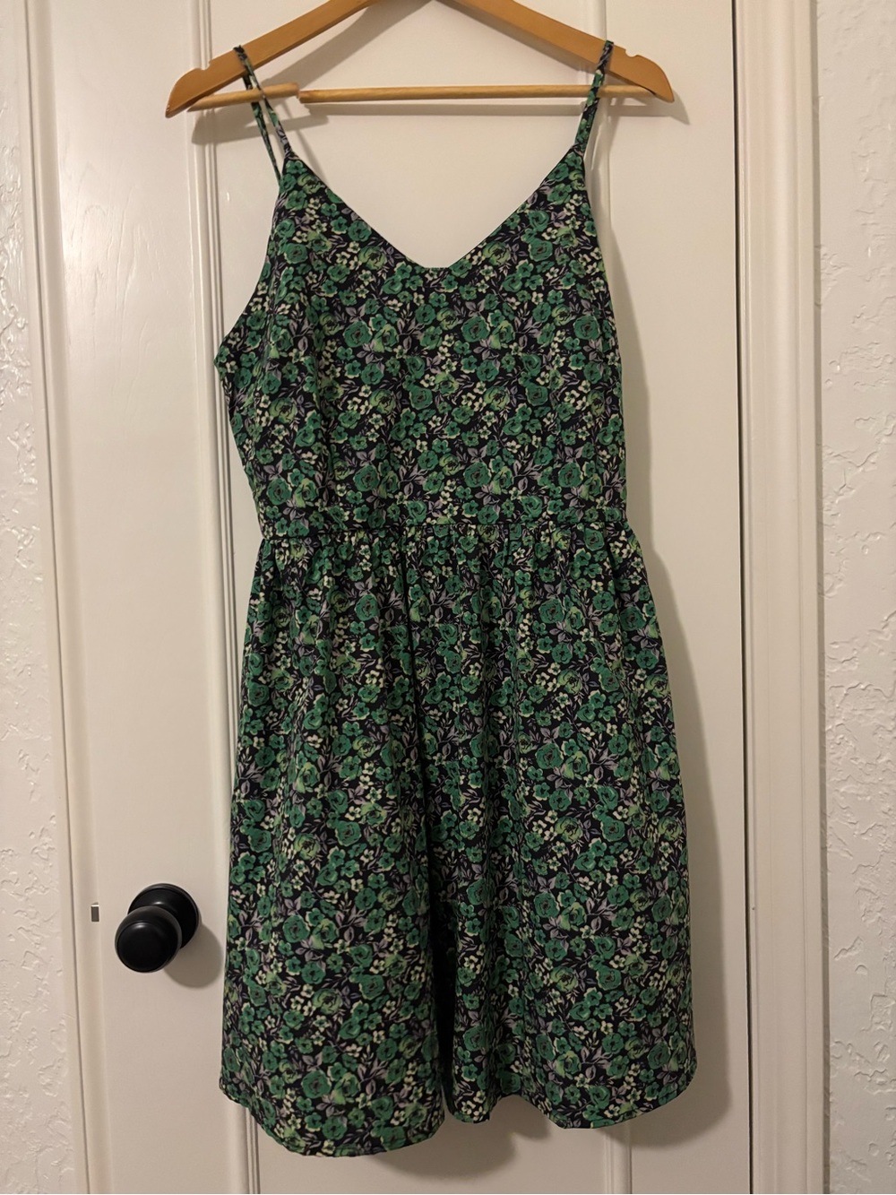Green Floral Dress